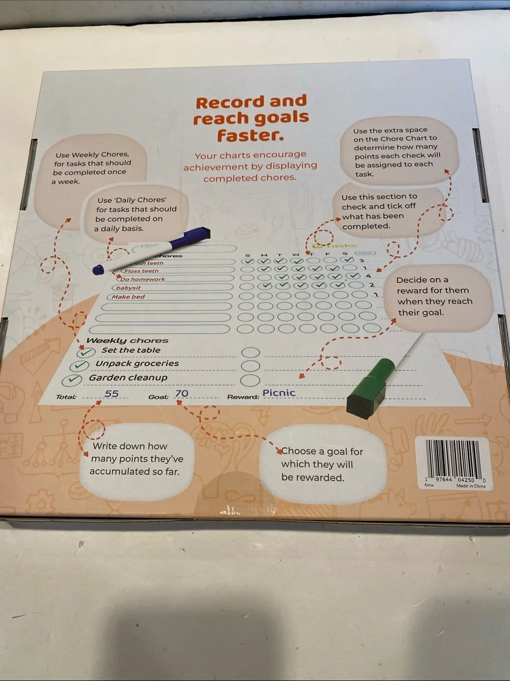 NIB TasksKit Chore Chart